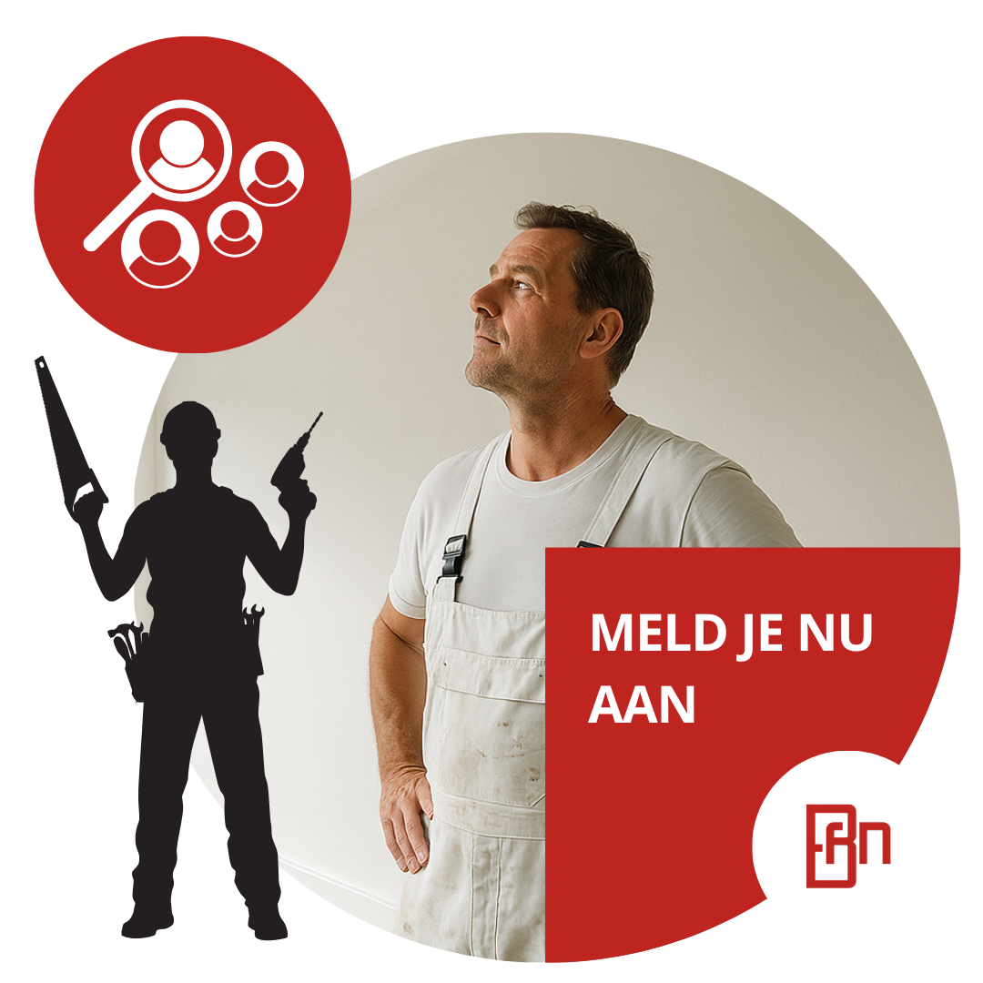 Aanmelden vakmensen